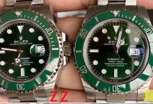 升级版本：ZZ厂V2S劳力士绿水鬼+clean绿圈+实心中轴+条钉打磨+立体指针对比正品实拍-涛哥表业