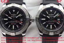 真假对比:GF厂百年灵复仇者二代GMT针V2升级版腕表评测-涛哥表业