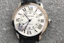 AF厂卡地亚伦敦RONDE男士42mm系列TOGO皮快拆表带-涛哥表业