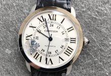 AF厂卡地亚伦敦RONDE男士42mm系列鳄鱼皮-涛哥表业