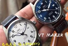 真假对比：V7厂万国马克十八瑞士ETA2892机芯-涛哥表业