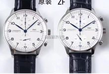 真假对比:详评ZF厂万国葡计v2版本-涛哥表业