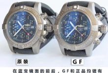 真假对比:GF厂百年灵复仇者战机-涛哥表业