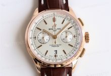 GF厂官网：百年灵璞雅系列B01红金计时腕表-涛哥表业