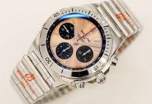 GF厂百年灵Chronomat42mm计时复刻码表鲑鱼铜面-涛哥表业