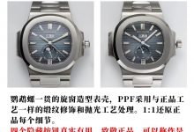 PPF厂百达翡丽5726鹦鹉螺实现真实年历功能?-涛哥表业