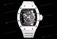 BBR厂查理德米勒白陶瓷RM055一体机芯真摆轮-涛哥表业