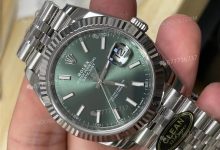 clean厂劳力士日志薄荷绿面对比正品会怎么样?-涛哥表业