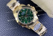 C厂绿金迪通拿116508对比原版及BT厂表现如何?-涛哥表业