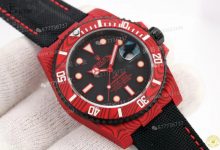 如何评价VS厂劳力士DIW碳纤维红魔水鬼?-涛哥表业