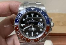 clean厂劳力士gmt可乐圈搭载丹东3285机芯色差大吗？-涛哥表业