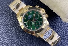 Clean厂劳力士绿金地通拿对比正品还原度怎么样?-涛哥表业