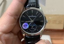 APS厂积家月相大师系列1368430黑盘测评-涛哥表业