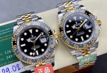 ARF厂劳力士配重格林尼治间金皮蛋圈足重166克吗?-涛哥表业