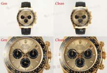 clean厂126518新款4131机芯余文乐对比原版会有区别吗?-涛哥表业