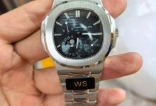 WS厂5712鹦鹉满改SW盘面实心中轴沙盘月相品质如何?-涛哥表业