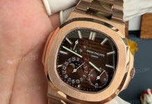 Umi厂满改百达翡丽鹦鹉螺 5712玫瑰金配重195克细节做工到位?-涛哥表业
